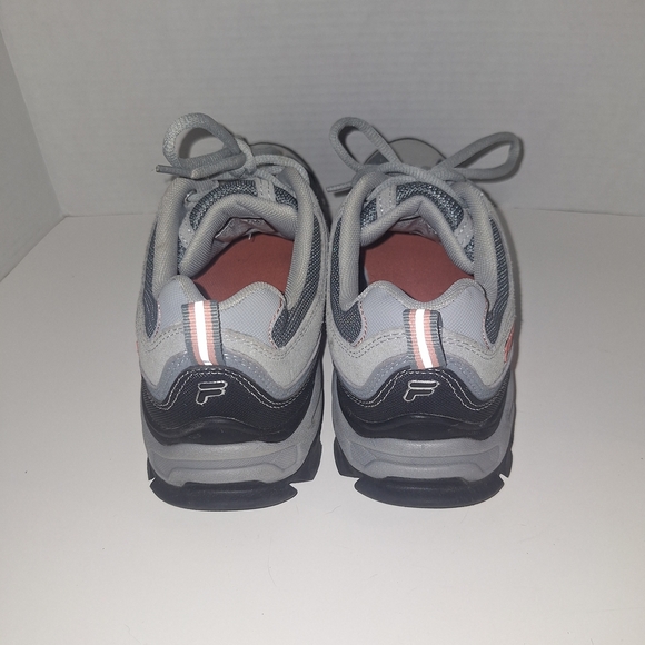 Fila Gray and Black Women's Athletic Shoes - Picture 8 of 9